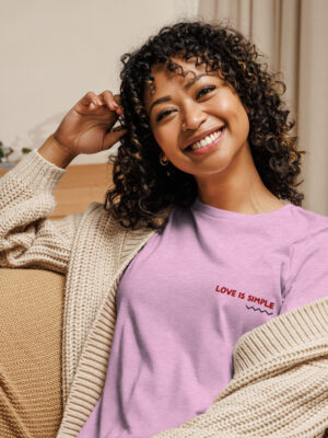 love is simple t shirt
