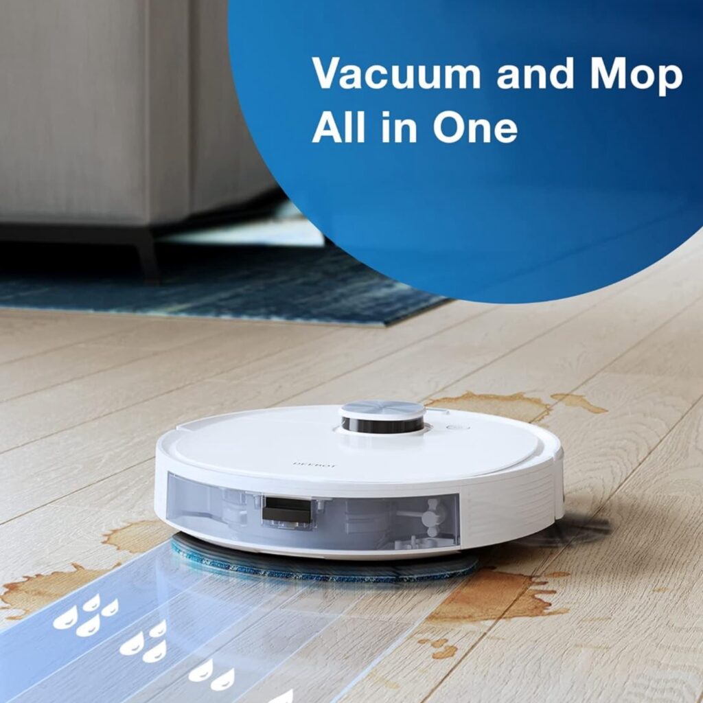 ECOVACS DEEBOT N10 PLUS Robot Vacuum and Mop Combo.