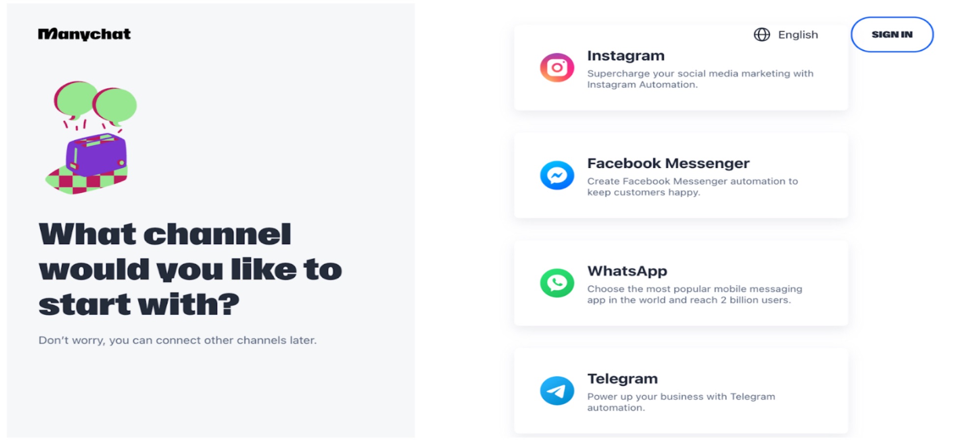 ManyChat's Platform-Specific Superpowers