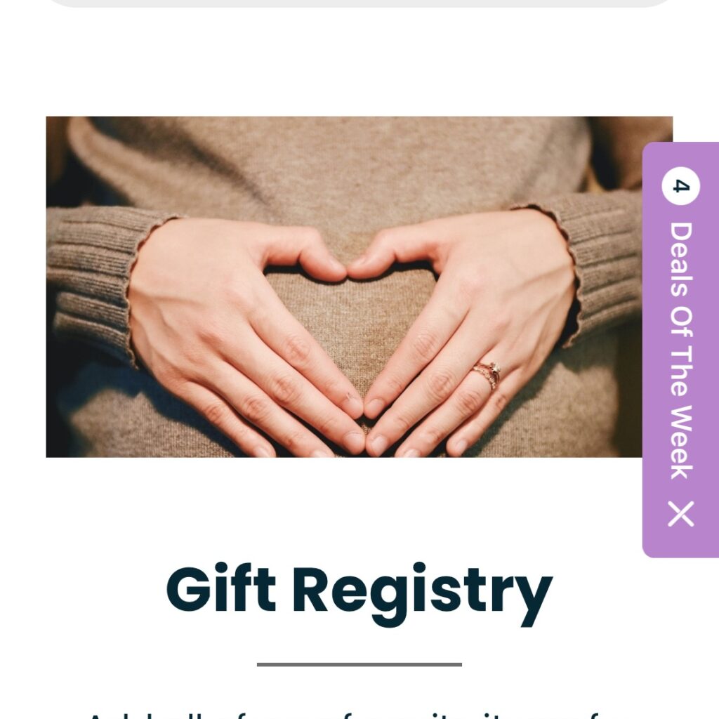 Baby Kingdom Gift Registry