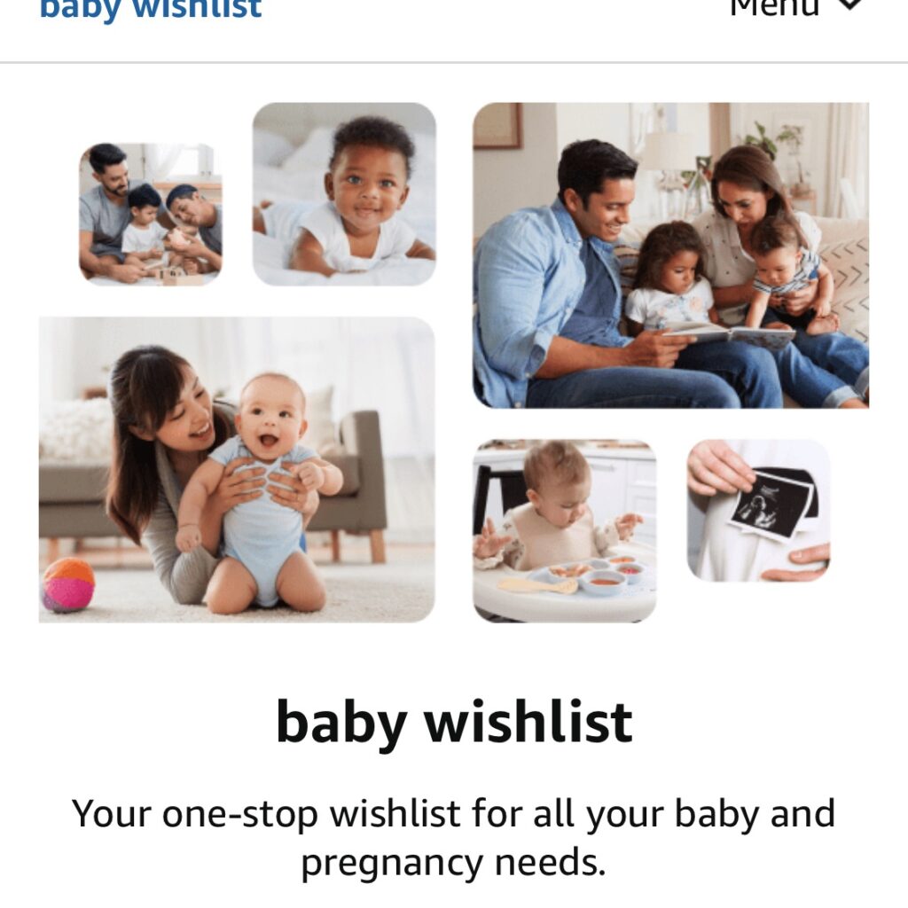 Amazon Australia Baby Wishlist